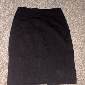 Roz & Ali Classic Black Pencil Skirt